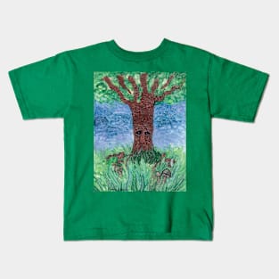 Wise Old Tree Kids T-Shirt